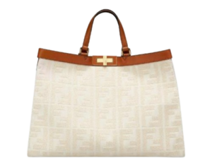 Túi Fendi Peekaboo X-TOTE Canvas Bag 'White' 8BH374A9P6F189S