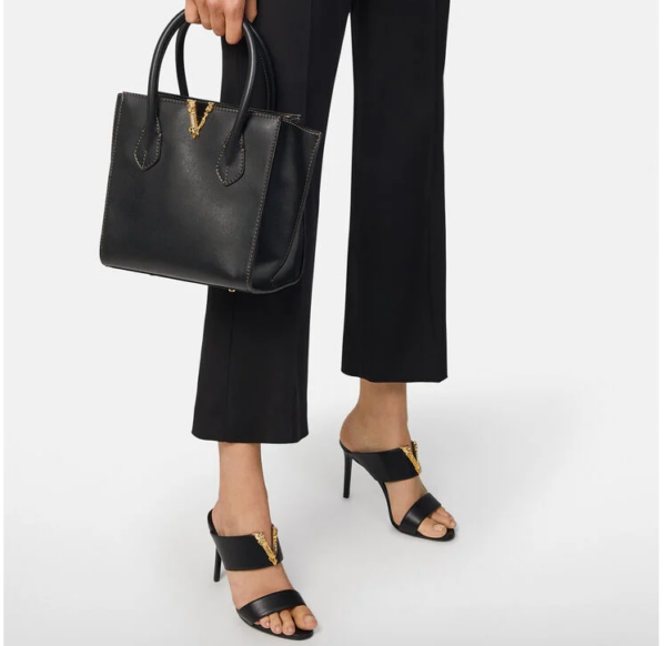 Túi Versace Virtus Lagre Black DBFH990-D5VIT-KVO41 - Ảnh 2
