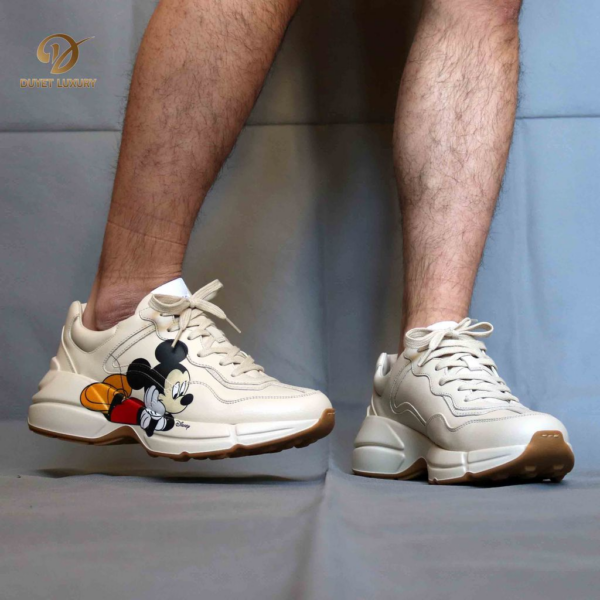 Giày Gucci Disney x Gucci Rhyton Mickey Mouse 601370-DRW00-9522 - Ảnh 3