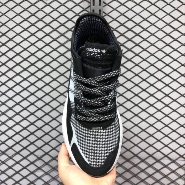 Giày Adidas Nite Jogger 'Black White' FV3854 - Ảnh 5