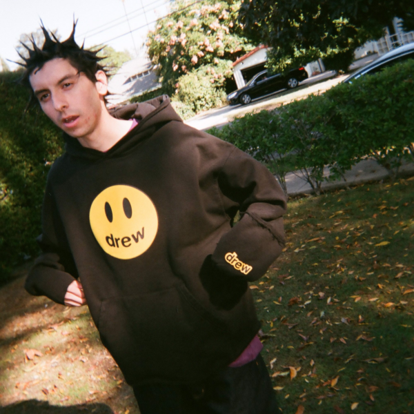Áo Drew House Deconstructed Mascot Hoodie Black - Ảnh 4