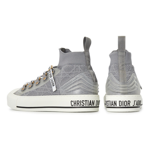 Giày Walk'n' Dior Sneaker Gray Cannage Technical Mesh KCK276NKR-S33G - Ảnh 4