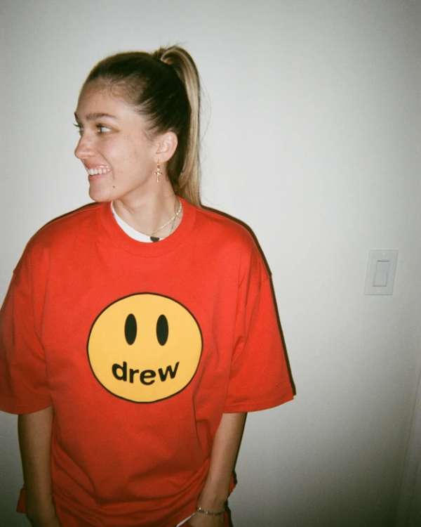 Drew House Mascot SS Tee T-Shirt Red - Ảnh 4
