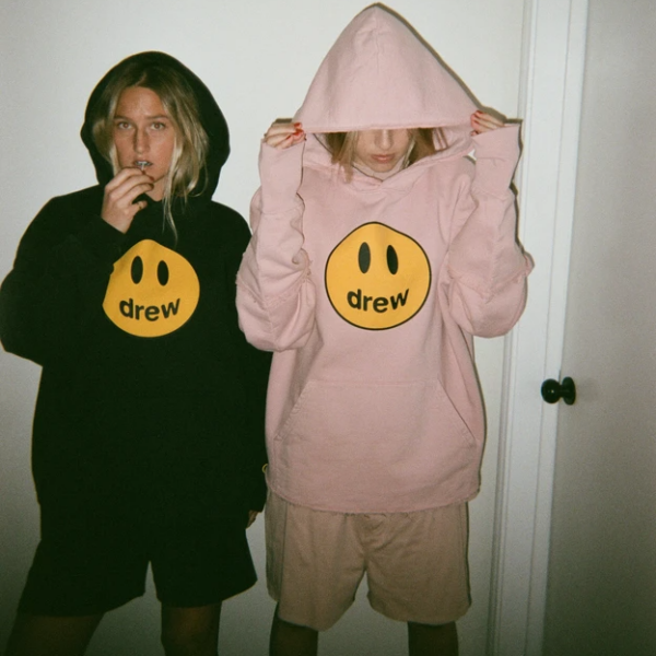 Áo Drew House Mascot Deconstructed Hoodie Dusty Rose DH-MADHDTR - Ảnh 3