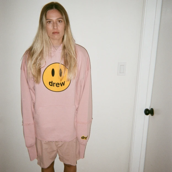 Áo Drew House Mascot Deconstructed Hoodie Dusty Rose DH-MADHDTR - Ảnh 4