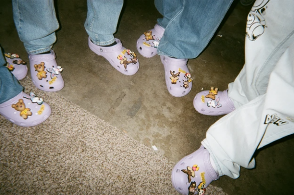 Dép Justin Bieber x Classic Clog 'Drew House Lavander 207378-530 - Ảnh 2