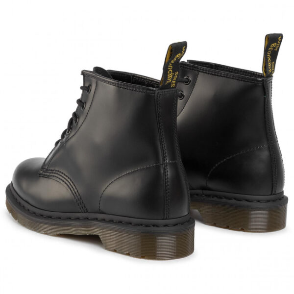 Giày Dr. Martens 101 Black Leather Combat Boots 10064001 - Ảnh 5