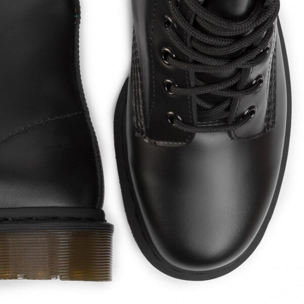 Giày Dr. Martens 101 Black Leather Combat Boots 10064001 - Ảnh 7