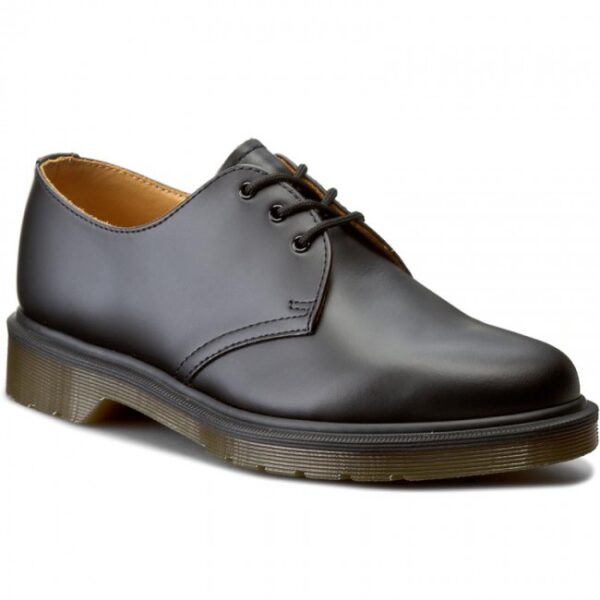 Giày Dr. Martens 1461 PW Black Smooth Leather 10078001 - Ảnh 7