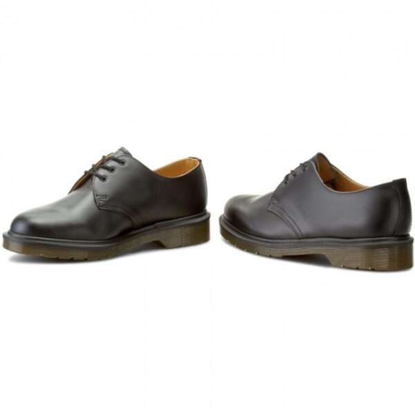 Giày Dr. Martens 1461 PW Black Smooth Leather 10078001 - Ảnh 6