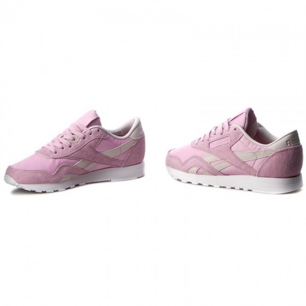 Giày Reebok FACE x Classic Nylon Pink BD2683 - Ảnh 7