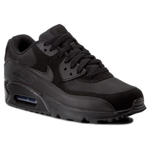 Giày Nike Air Max 90 Essential 'Triple Black' 537384-090 - Ảnh 4