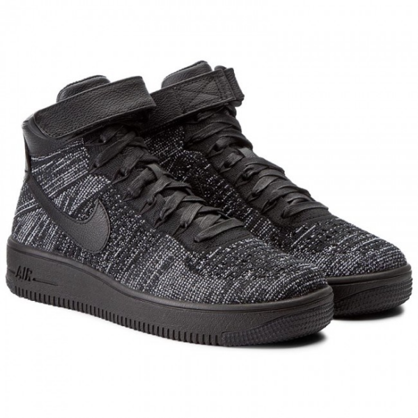 Giày Nike Air Force 1 Flyknit 'Black' 818018-002 - Ảnh 2