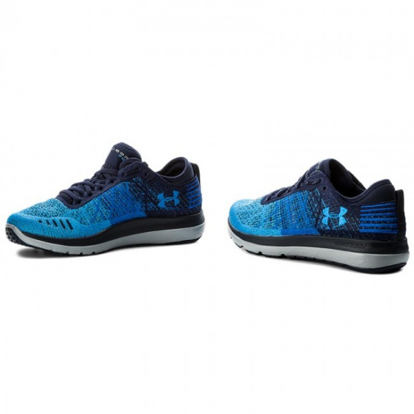 Giày Under Armour Threadborne Fortis 3 'Blue' 1295734-400 - Ảnh 3