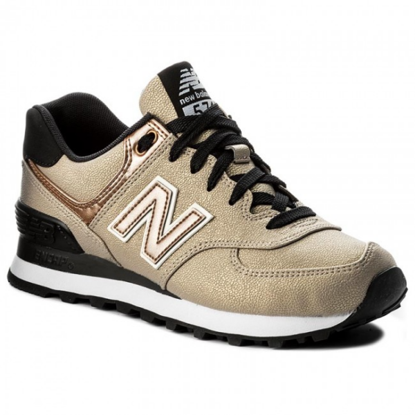 Giày New Balance 574 'Gold' WL574SFF - Ảnh 5