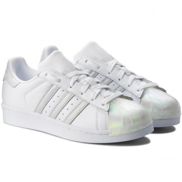 Giày Adidas Superstar J 'Footwear White' CQ2702 - Ảnh 4