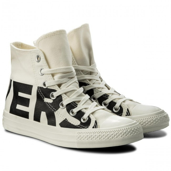 Giày Converse Chuck Taylor All Star Hi Plimsolls In White 159533C - Ảnh 3
