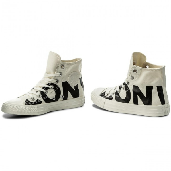 Giày Converse Chuck Taylor All Star Hi Plimsolls In White 159533C - Ảnh 4