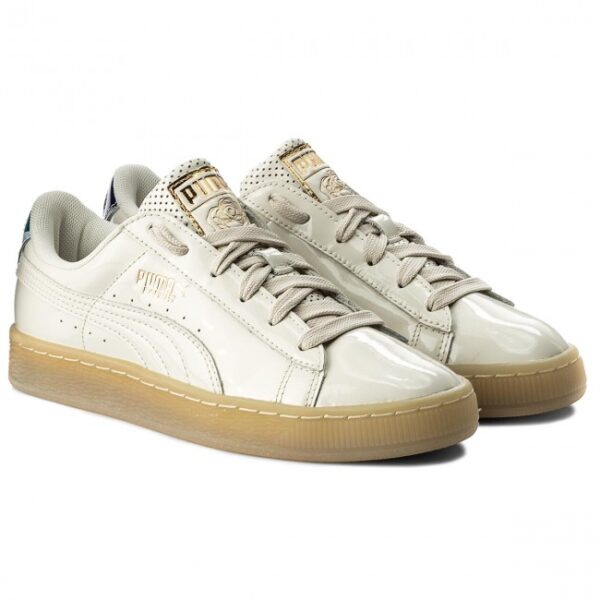 Giày Puma Careaux x Basket 'Whisper White' 361475-03 - Ảnh 7