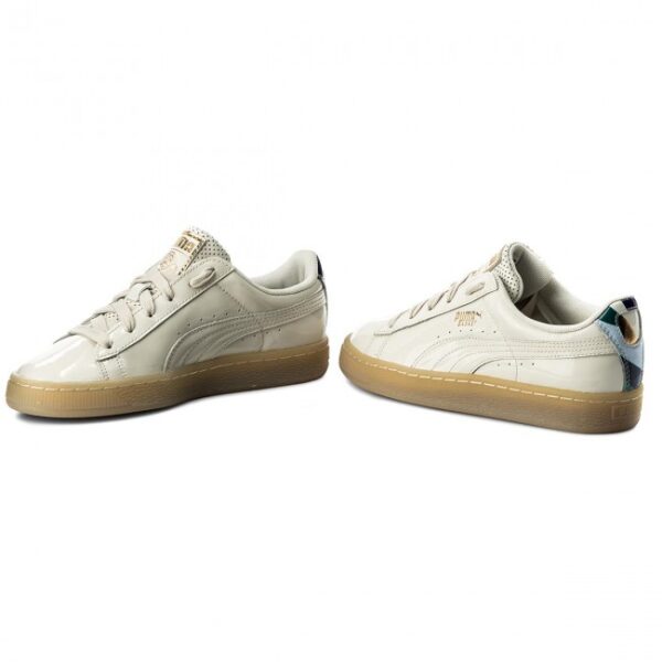 Giày Puma Careaux x Basket 'Whisper White' 361475-03 - Ảnh 3