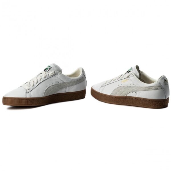 Giày Puma Wmns Basket Classic Gum 'White' 365366-01 - Ảnh 3