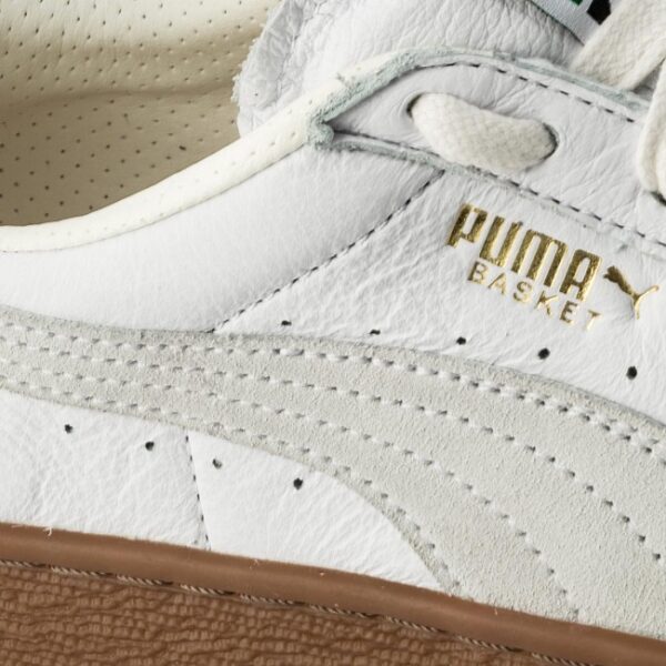 Giày Puma Wmns Basket Classic Gum 'White' 365366-01 - Ảnh 4
