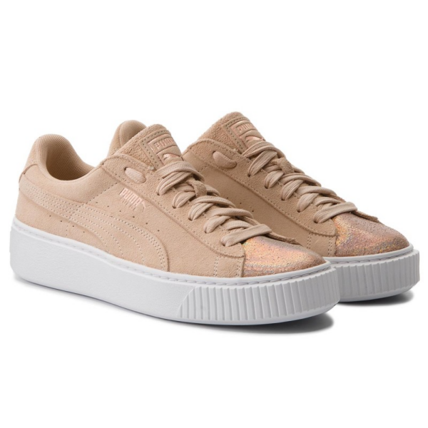 Giày Puma Suede Platform LunaLux 366111-02 - Ảnh 4