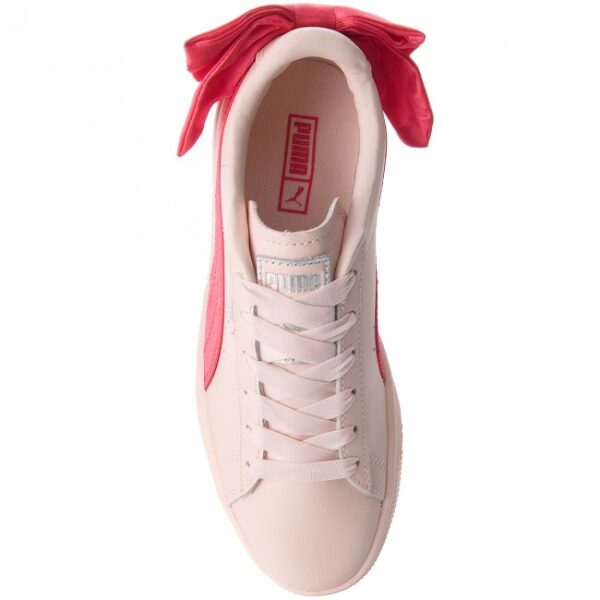 Giày Puma Basket Bow Patent Jr 'Paradise Pink' 367321-02 - Ảnh 7