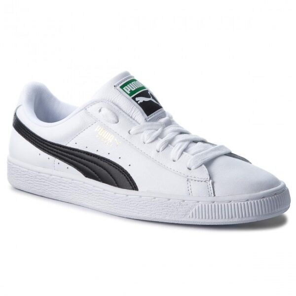 Giày Puma Basket Classic 'White Black' 354367-29 - Ảnh 4