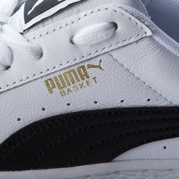 Giày Puma Basket Classic 'White Black' 354367-29 - Ảnh 5