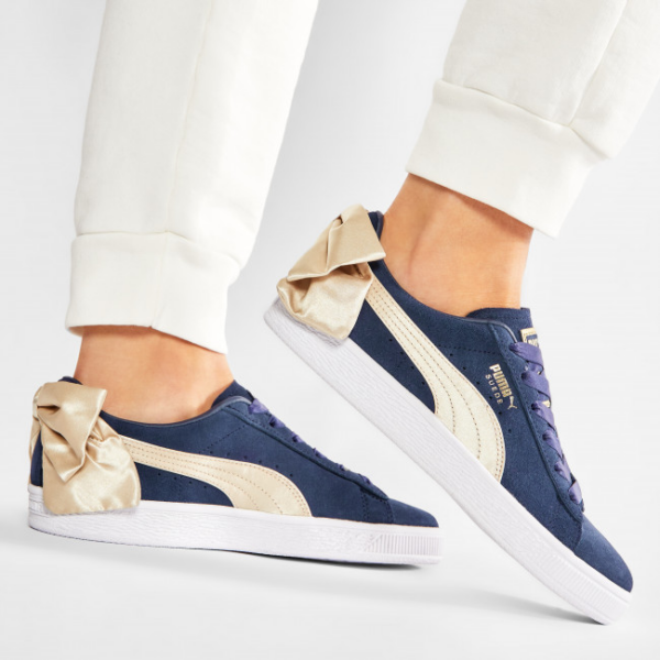 Giày Puma Wmns Suede Bow Varsity 'Peacoat' 367732-02 - Ảnh 3