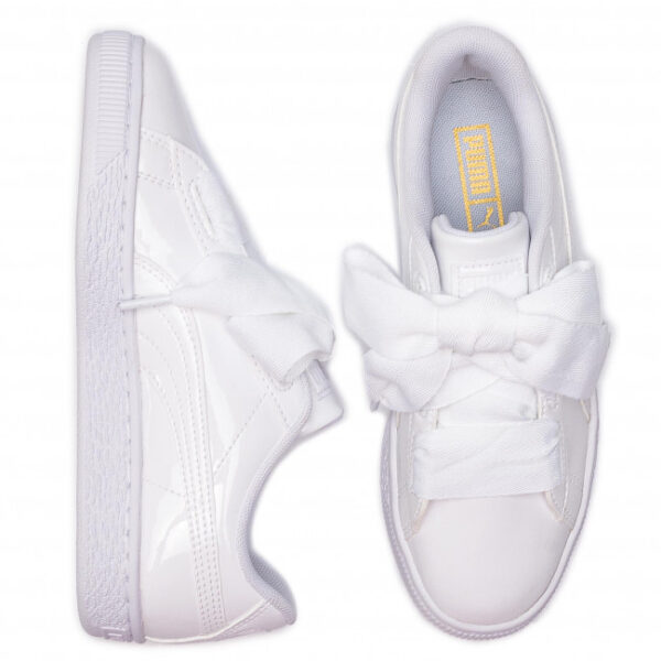 Giày Puma Wmns Basket Heart 'Patent Jr' 364817-02 - Ảnh 6