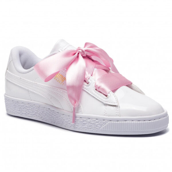Giày Puma Wmns Basket Heart 'Patent Jr' 364817-02 - Ảnh 8