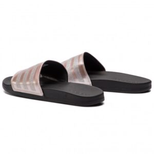 Alternative view of Dép Adilette Comfort Slides Rose Gold B75679