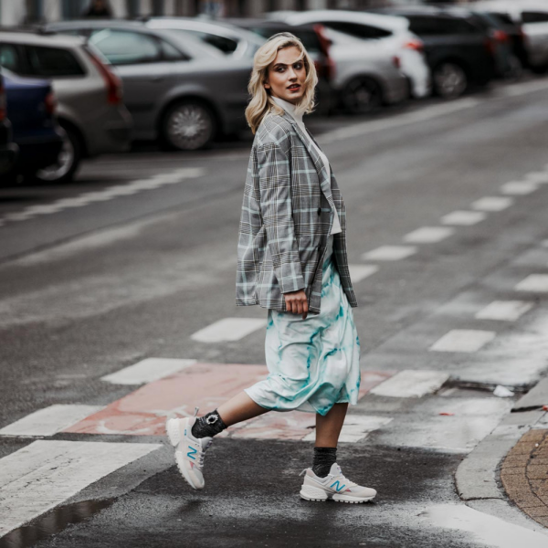 Giày New Balance Wmns 574 Sport Fresh Foam Arctic Fox Ozone 'Blue' WS574PRA - Ảnh 4