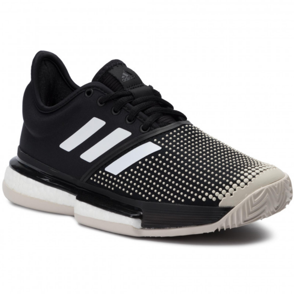 Giày Tennis Adidas Solecourt Boost W Clay 'Black' G26305 - Ảnh 3