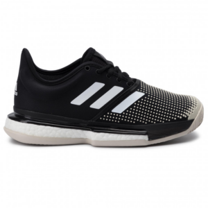 Alternative view of Giày Tennis Adidas Solecourt Boost W Clay 'Black' G26305