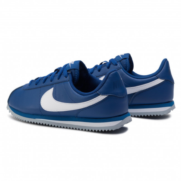 Giày Nike Cortez Basic SL GS 'Indigo Force' 904764-402 - Ảnh 4