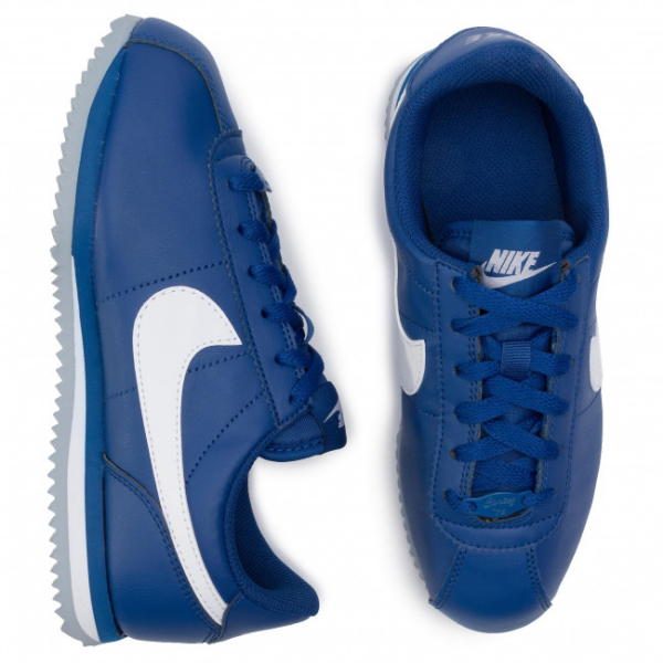 Giày Nike Cortez Basic SL GS 'Indigo Force' 904764-402 - Ảnh 2
