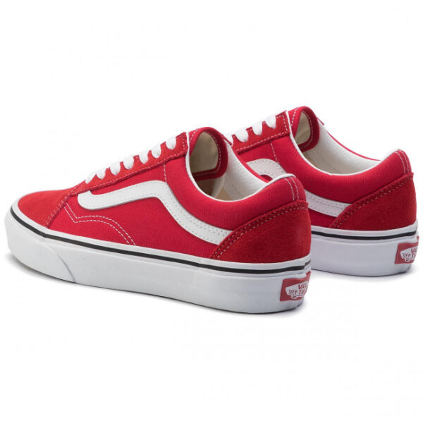 Giày Vans Old Skool 'White Red' VN0A4BV5JV61 - Ảnh 4