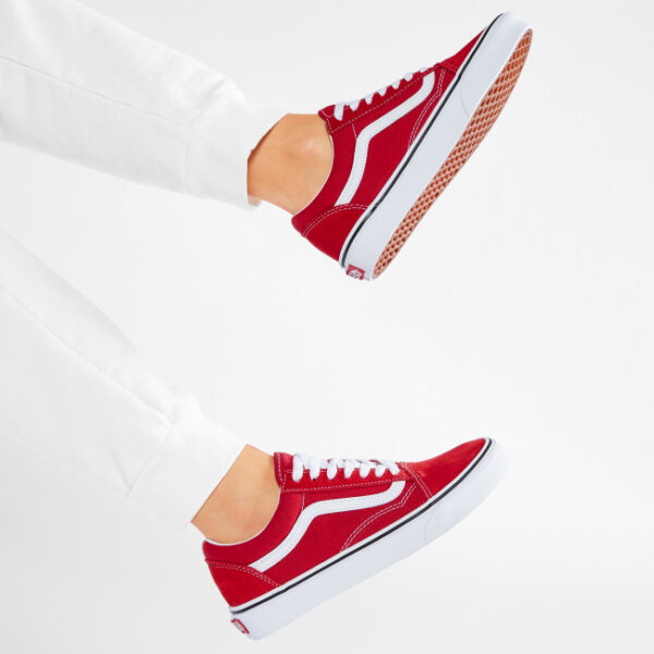 Giày Vans Old Skool 'White Red' VN0A4BV5JV61 - Ảnh 2