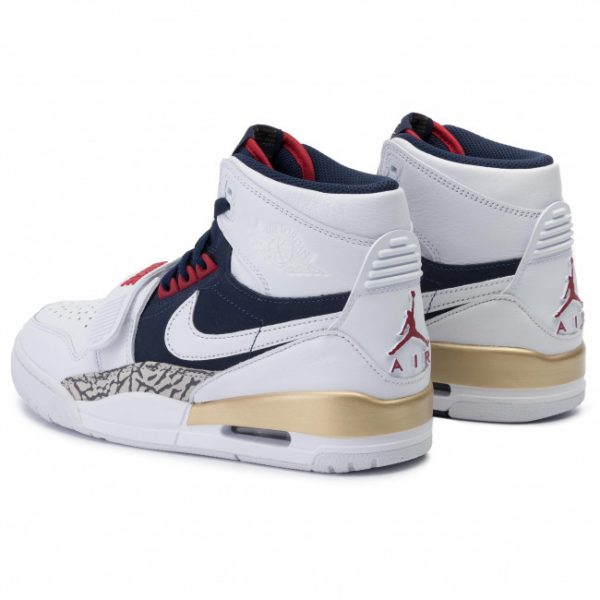 Giày Nike Jordan Legacy 312 GS 'Olympic' AT4040-101 - Ảnh 6
