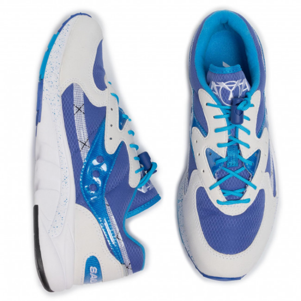 Giày Saucony Aya 'White Blue' S70460-2 - Ảnh 3