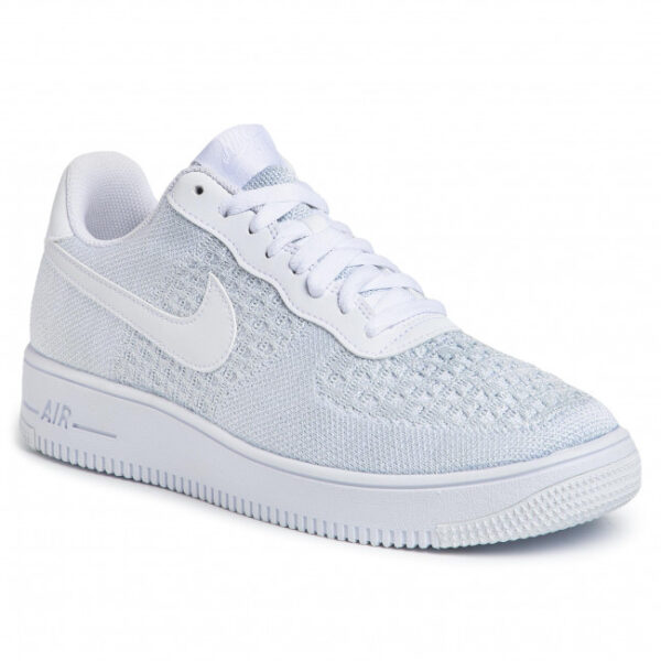 Giày Nike Air Force 1 Flyknit Low 2.0 'Pure Platinum' AV3042-100 - Ảnh 2