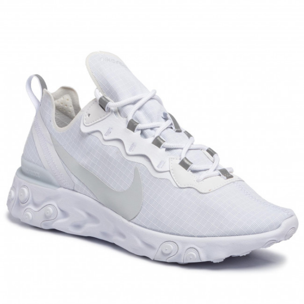 Giày Nike React Element 55 Pure Platinum BQ6167-101 - Ảnh 7