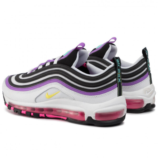 Giày Nike Air Max 97 'White Dynamic Yellow Violet' 921826-106 - Ảnh 3