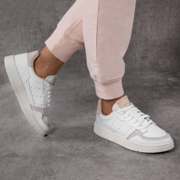 Giày Adidas Supercourt Shoes 'Triple White' EE7726 - Ảnh 3