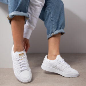 Alternative view of Giày Adidas Supercourt Shoes 'Triple White' EE7726