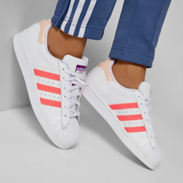 Giày Adidas Wmns Superstar 'Signal Pink' FW2502 - Ảnh 2
