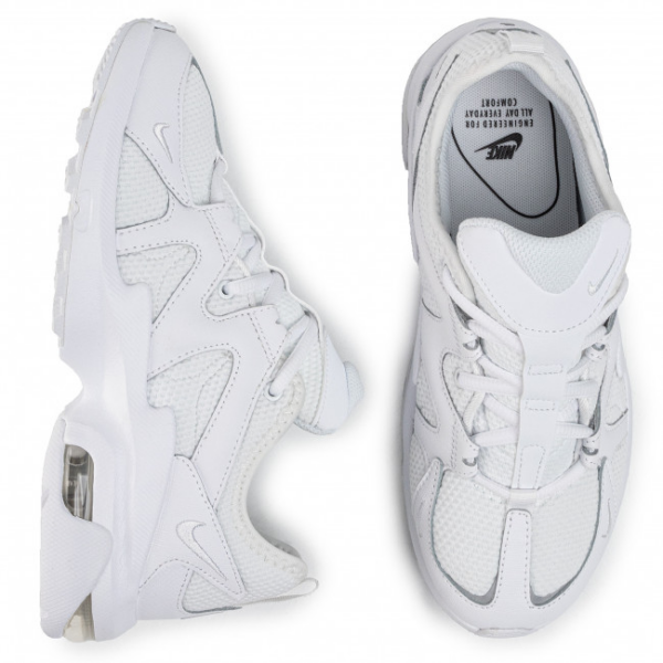 Giày Nike Wmns Air Max Graviton 'Triple White' AT4404-100 - Ảnh 5